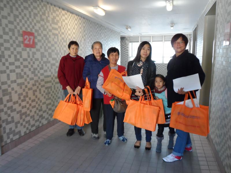 Elderly Visit at Tsz Lok Estate